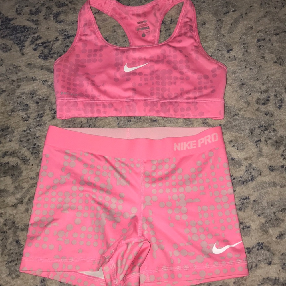 Sports bra and spanks